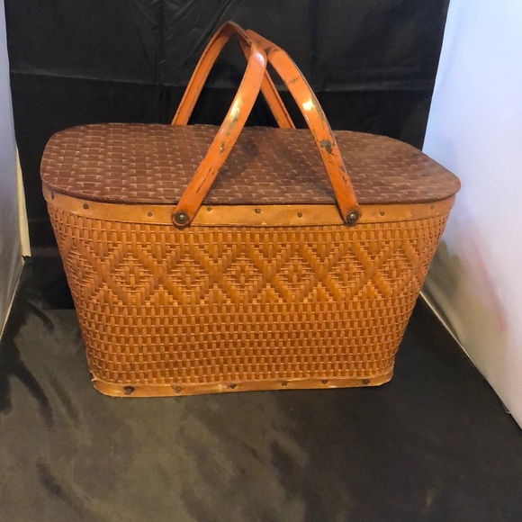RedMan baskets Other Vintage Redman Picnic Basket Poshmark
